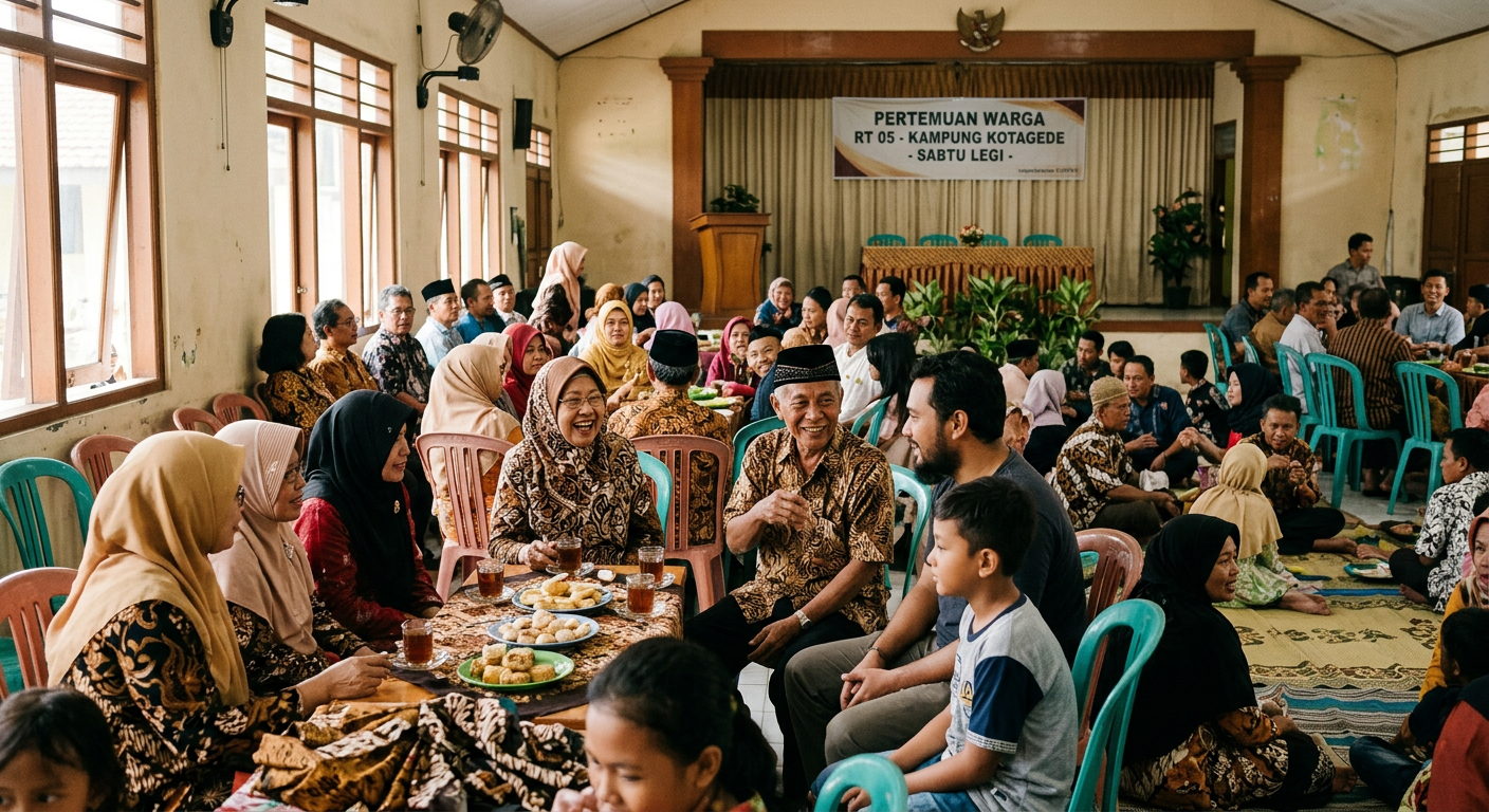 Pertemuan komunitas LIVESGP SIPIROK - masyarakat Indonesia berkumpul bersama